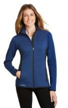 Eddie Bauer® Ladies Full-Zip Heather Stretch Fleece Jacket